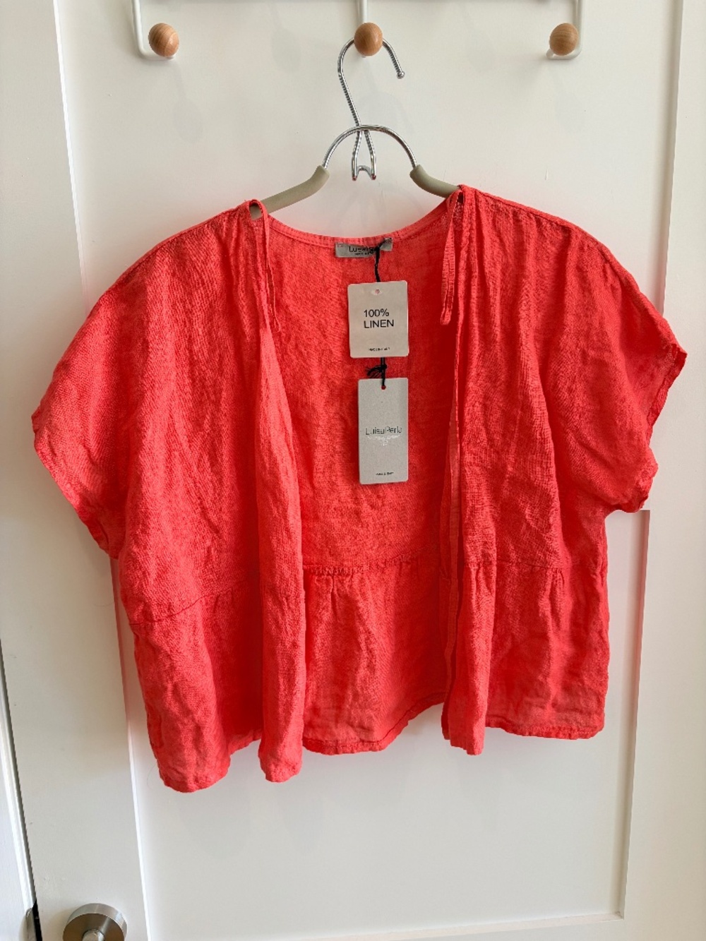 Linen Shirt. Brand New With Tags, One size but fits large